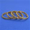 Antique Classic Bangles with Matte Gold Plating
