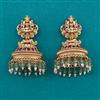 Antique Jhumki with Matte Gold Plating