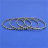 Antique Delicate Bangles with Mehndi Plating