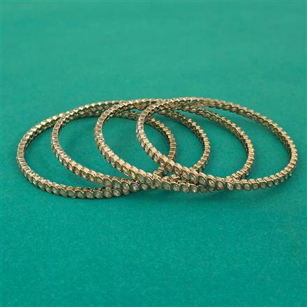 Antique Delicate Bangles with Mehndi Plating