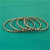 Antique Delicate Bangles with Mehndi Plating