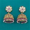 Antique Jhumki with Matte Gold Plating