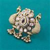 Antique Birds Ring with Gold Plating