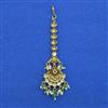 Antique Pearl Tikka with Matte Gold Plating