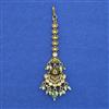 Antique Pearl Tikka with Matte Gold Plating