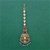 Antique Pearl Tikka with Matte Gold Plating