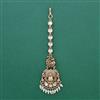 Antique Pearl Tikka with Matte Gold Plating