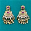Antique Pearl Earring with Gold Plating