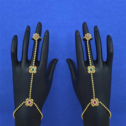 Antique Adjustable Hath Pan with Gold Plating