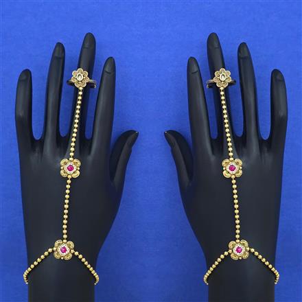 Antique Adjustable Hath Pan with Gold Plating