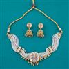 Antique Choker Necklace with Gold Plating