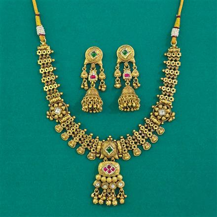Antique Classic Necklace with Gold Plating