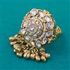 Antique Pearl Ring with Gold Plating