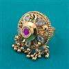 Antique Adjustable Ring with Gold Plating