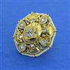 Antique Adjustable Ring with Gold Plating