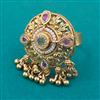 Antique Pearl Ring with Gold Plating