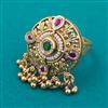 Antique Pearl Ring with Gold Plating