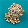 Antique Adjustable Ring with Gold Plating