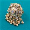 Antique Adjustable Ring with Gold Plating