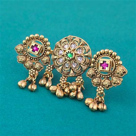 Antique Adjustable Ring with Gold Plating