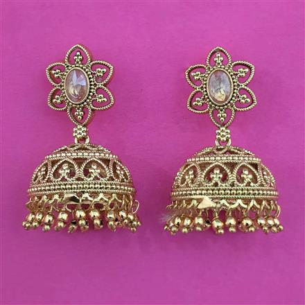 Antique Jhumki with Gold Plating