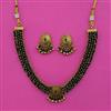 Antique Classic Necklace with Matte Gold Plating