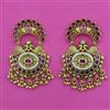 Antique Birds Earring with Matte Gold Plating