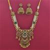 Antique Heritage Necklace with Matte Gold Plating