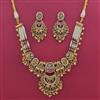 Antique Heritage Necklace with Matte Gold Plating