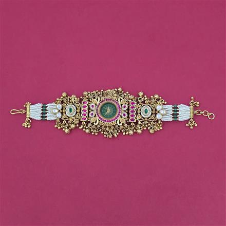 Antique Kashmiri Watch With Gold Plating