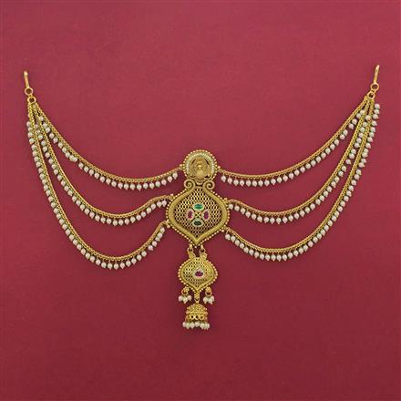 Antique Birds Hair Brooch with Gold Plating