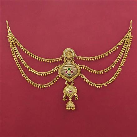 Antique Birds Hair Brooch with Gold Plating