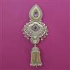 Antique Temple Hair Brooch with Gold Plating