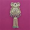 Antique Birds Hair Brooch with Gold Plating