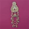 Antique Multi Layer Hair Brooch with Gold Plating