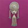 Antique Classic Hair Brooch with Gold Plating