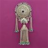 Antique Classic Hair Brooch with Gold Plating