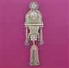 Antique Pearl Hair Brooch with Gold Plating