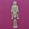 Antique Pearl Hair Brooch with Gold Plating