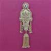 Antique Pearl Hair Brooch with Gold Plating