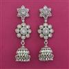 Antique Jhumki with Mehndi Plating