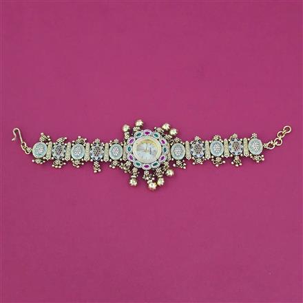 Antique Kashmiri Watch With Gold Plating