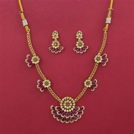 Antique Classic Necklace with Gold Plating