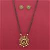 Antique Pearl Mangalsutra with Gold Plating