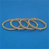 Antique 4 Pc Bangles with Gold Plating