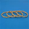 Antique Delicate Bangles with Gold Plating
