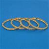 Antique Delicate Bangles with Gold Plating