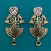 Antique Birds Earring with Matte Gold Plating