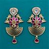 Antique Birds Earring with Matte Gold Plating