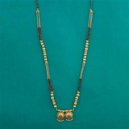 Antique Long Mangalsutra with Gold Plating